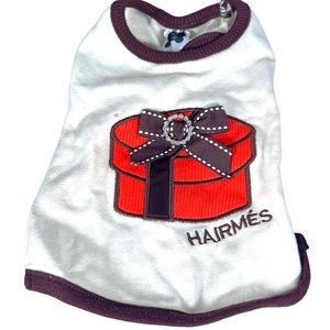 Hairmess top for dog